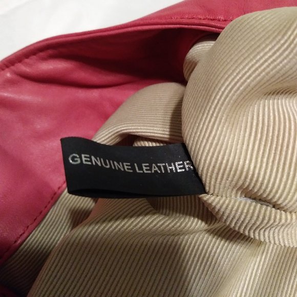 Ann Taylor smooth soft leather tote bag Pink - Picture 9 of 15